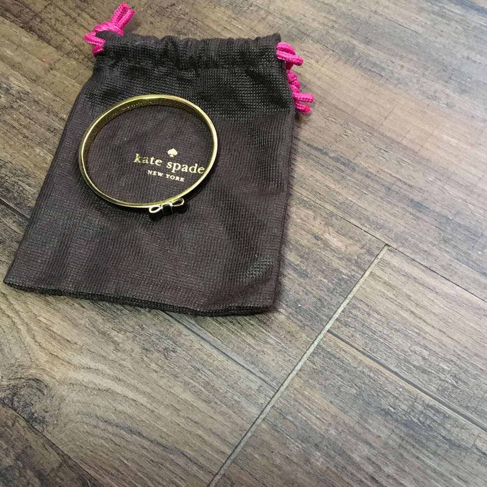 Kate Spade Gold Bow Accent Bracelet